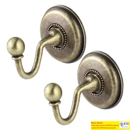 Annan heminredning Winomo 2st Vintage Alloy Pommel Curtain Holbacks Tieback Hooks Door Wall Hat Coat Hangers