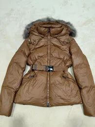 Pastéis junção jaqueta para baixo roupas femininas casacos de inverno quente das mulheres para baixo parkas puffer jaqueta cinto