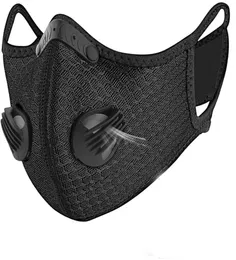 maschera da ciclismo di lusso di design al carbone attivo con filtro PM25 AntiPollution Sport Running Training Protection Maschera antipolvere An6433942