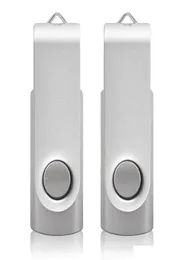 Silver 32 GB USB 20 Flash -enheter Roterande svängbara tummen Pendrives 16 GB Foldminnespinne för dator Laptop MacBook Tablet1459504