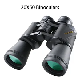 Binocolo telescopico 20x50 HD binocolo potente professionale Ampio campo oculare Rivestimento FMC Prisma BAK4 Telescopio da campeggio per caccia all'aperto 231117