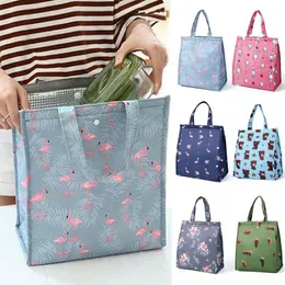 Storage Bags Women Kids Portable Insulated Thermal Cooler Lunch Box Bag Fruit Carry Tote Picnic Case For Unisex FoodStorage BagsStorage