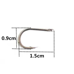 20st Fishing Lure 8 Black Hooks Bright Skin Material Bee Nymph Spinner Dry Fly Insect Bait Trout Fly Fiske FLIES FISHFISH LURES TROUT