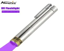 Flashlights Torches AloneFire SV3271 LED 395nm UV Ultraviolet Torch Black L9581466