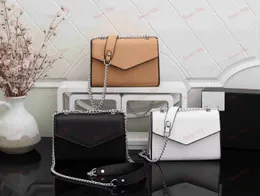 Envelope Bag Messenger Purse Chain Cross Body Bag Solid Color Female Designer Shoulder Bags Fashion Luxury Plain Change Pocket