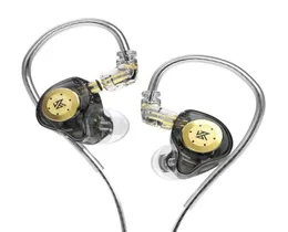 Cuffie Auricolari KZEDX Pro HIFI Bass Sport Running Noise Cancelling Monitor In Ear Auricolare DJ IEM EarbudHeadphones2129222