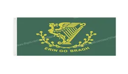 Bandeira Erin Go Bragh 90 x 150 cm 3 5 pés Banner personalizado com furos de metal ilhós internos e externos podem ser personalizados 6796966