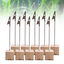 Party Decoration 10 PCS TABKET PO CUBE BIDANDE KORT HOLDER KORTSKORT