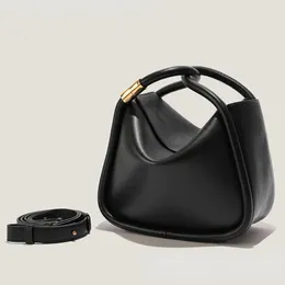 Abendtaschen, Wonton Buns Kissentaschen für Damen, 100 % echtes Leder, Damenhandtasche, Retro-Umhängetaschen, Luxus-Designer-Trend 231117