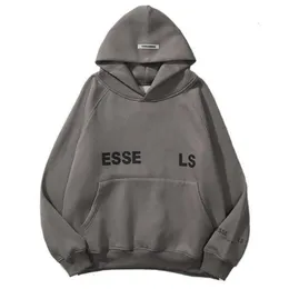 Mode mäns tröjor jackor spårsuits ess hoodies män kvinnor essentialhoodies bröst bokstav pullover blixtlås spårdräkt tröja huvtröja tröja 368k