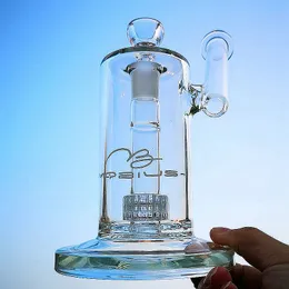 Mobius Bong in vetro Narghilè Bocchino Sidecar Olio Dab Rigs Matrice stereo per tubi dell'acqua con giunto femmina da 18 mm con ciotola MB01