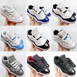 حذاء الأطفال الصغار الساخن Jardon 11 Low Kids Sneakers for Sale Infant Boys Youth Choilers Store Basketball Shoes Store US8.5C-US3Y