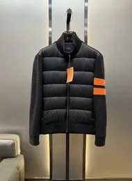 2023 가을과 겨울 뉴 남자 고품질 니트 스 플린 스 플린스 캐주얼 코트 재킷 검은 노던 코트 럭셔리 사업