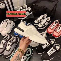 2023 Designer Sneakers Calfskin Casual Shoes Vintage Suede Leather Trainers All-Match Stylist Patchwork Leisure Shoe Platform Lace-Up