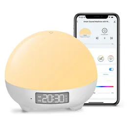 Baby Monitor Camera Smart White Noise Machine Baby Sleep Sound Machine 16 Million Colors 34 Soothing Sounds Supports Baby Cry DetectionAPP Control 230418