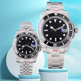 Chrismas prezenty automatyczny ruch mechaniczny zegarki Subphire Dial Jubilee Bransoletka Zegarek Relojes de lujo para hombre Waterproof Fashion Na rękę