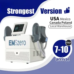 EMSzero RF 6500W HI-EMT Macchina dimagrante per la scultura muscolare EMSZero Certificazione CE Cuscino pelvico opzionale
