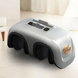 Cuidados com os pés elétrica bezerro massageador máquina de compressão de ar rolamento calor vibrar amassar perna relaxante se encaixa shiatsu saúde 231117