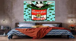 Alec Monopoly Campbells Zupa pomidorowa Decor Home Decor Malarstwo olejne na płótnie ręczne Crafts HD Drukuj sztuka ścienna Postracenie obrazu jest ACCEP7237780