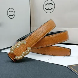 designer belt for women mens belt luxury classic belts needle buckle gold buckle head with full of pearls width 2.5cm size 95-115cm New fashion trend