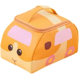 Cosmetic Bags Cases Cute Anime PUI Molcar Potato Mouse Girls Big PU Cosmetic Bags Cases Makeup Bag For Women 230418