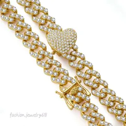 LifeJoysキューバリンクチェーンA-Z 26文字Cubic Zirconiaネックレス925シルバーメッキキューバチェーンチョッカーネックレスパンダントデザイナーチェーン