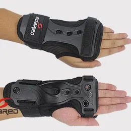 Cotovelo joelheira as joelheiras de esqui a braçadas suporte de pulso Proteção à mão Ski Roller Snowboard Guard 230418