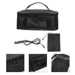 Set di stoviglie Isolamento Tote pieghevole Maniglia Pranzo Borsa Bento Da asporto Alluminio Riutilizzabile Alimentari Viaggio