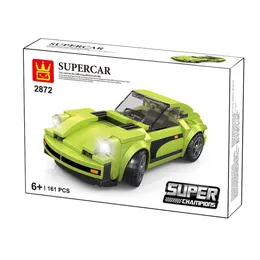 Kits de construção de modelos Bricks Toys Construa 161 peças ou blocos de carro de pneus de borracha de borracha de carros Presentes de entrega de entrega DHPTC