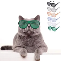 Diğer Kedi Malzemeleri Kedi Malzemeleri Göz Göz Bağlantı Kepenkleri Gözlük Köpek Oyuncak Kişilik Komik Kıyafet Evcil Hayvan Dekorasyon Damlası Desen Eve Gard Dh7i0