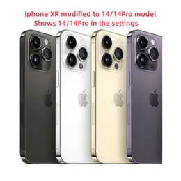 14 프로 스타일 전화 14Pro 모양의 원래 잠금 해제 된 OLED 화면 Apple iPhone XR