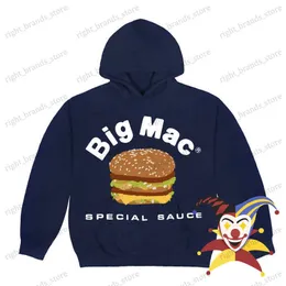 Felpe con cappuccio da uomo Felpe Puff Print Cactus Plant Mercato delle pulci Big Mac Salsa speciale Hamburger Felpa con cappuccio Uomo Donna 1 Migliore qualità CPFM Pullover con cappuccio T230418