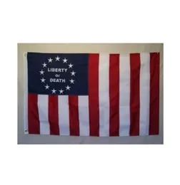 Hunter Sons of Liberty lub Death Flag 3x5 stóp 150x90cm college'u Dorm Room Man Cave Frat Wall Outdoor Hanging Flag1214426