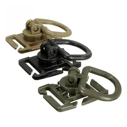 5st Tactical Grimlock Rotation D-Ring Clips Buckle Molle Webbing Attachment Ryggsäckar Låsa CARABINER EDC Tool Camping Handingoutdoor Tools Molle System