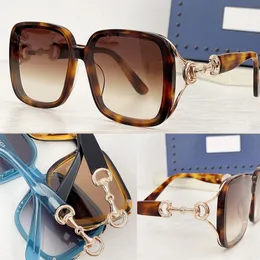 Vintage womens sunglasses GG6601 fashionable classic hawksbill sunglasses large frame travel beach resort sunglasses size 55-18-135