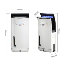 Hand Dryers Full Dryer Induction el Restauran High Speed Jettype Drying Machine Doublesided hand dryer 220v 231118