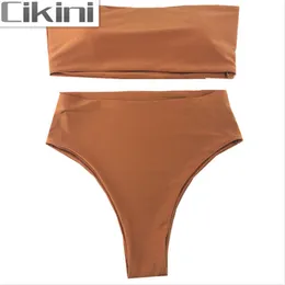 Kobiety bikini w dziedzinie stroju kąpielowego Summer Sakodwear BIQUINI Sexy Beach Damskie kostiumy kąpielowe Kącik kąpielowy Push Up Brazylian Bikini Maillot de Bain 230418