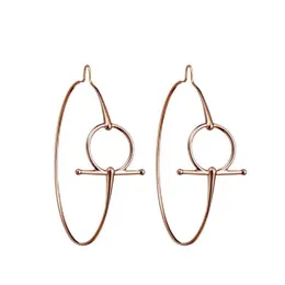 Cheoles Filet Earrings Charm H for Woman Cust Designer Gold Plated 18k T0p أعلى مواد متقدمة من مواد متقدمة الحجم الأوروبي فاخر هدية رائعة مع صندوق 014