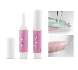 2g nagelimma fastdrry för UV Akryl Tips Manikyrdekoration Naglar Art Salon Nail Tools2301270