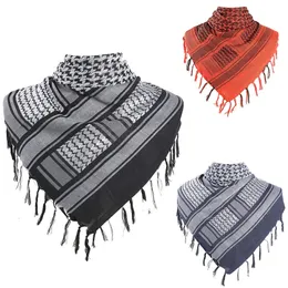 Modische Gesichtsmasken, Halsmanschette, Unisex, Militär, Keffiyeh Shemagh, arabischer Schal, Wüste, Männer und Frauen, Baumwolle, leicht, winddicht, Wanderabdeckung 231117