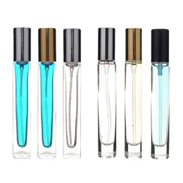 Packing Bottles Reusable Mini Per Bottle 10Ml Glass Clear Spray Travel Portable Dispense Atomizer Empty Cosmetic Drop Delive Dhgarden Dhohe