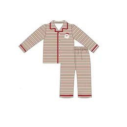 Pijama çocuk Noel pijamaları seti yürümeye başlayan çocuk kız kız kardeş set kazak tarzı pijama çocuk pijamaları uzun kollu pantolon pyja 231117