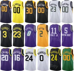 طباعة كرة السلة Kelly Olynyk Jersey 41 City Simone Fontecchio 16 Kris Dunn 11 Ochai Agbaji 30 Taylor Hendricks 0 Keyonte Geort