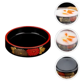 Plates Sushi Serving Wood Bowl Plate Tray Sashimi Rice Wooden Dish Bucket Japanese Ice Seafood Platter Boxes Iced Container