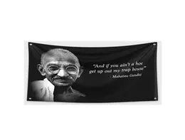 Toppest Chief Gandhi Flag 3x5ft Banner College Dorm Digital Printing 100d Polyester Fast Outdoor 5940847