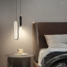 Pendelleuchten Moderner Glanz Minimalistische LED-Leuchten Kronleuchter Für Schlafzimmer Wohnzimmer Dekor Hängelampe Aufhängung Innenbeleuchtung