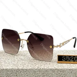 Kadınlar için lüks elmas güneş gözlüğü HD lens Çerçevesiz gözlükler modaya uygun polarize güneş gözlüğü açık seyahat sürüş güneş gözlükleri