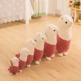 Śliczne alpaca soft pluszowe zabawki 28cm lama arpakasso nadziewane zwierzę zwierzęcia poduszka kawaii urocza dla dzieci świąteczne prezent 6 kolorów