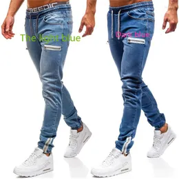 Jeans para hombres Scrub para hombres Skinny STRING Y2K NEGRO DE LA MEDIA CASA PITANDES DE LABORA