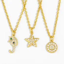 ペンダントネックレスFlola Mini CZ Crystal Starネックレス